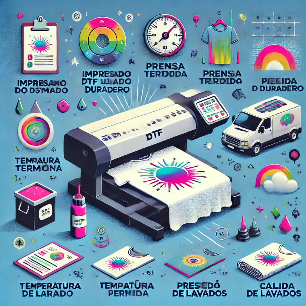 🎨 Mejores Prácticas para un Estampado DTF Duradero